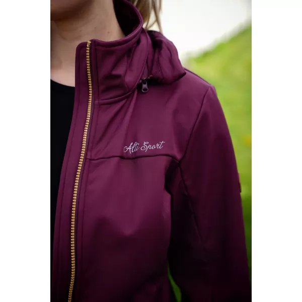  Palton softshell dama ALTISPORT CIARA BURGUNDIA 
