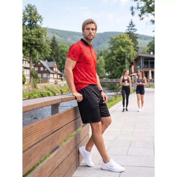  Pantaloni scurți funcționali premium pentru bărbați ALTISPORT VOJ/ALM013KRA01 NEGRU 