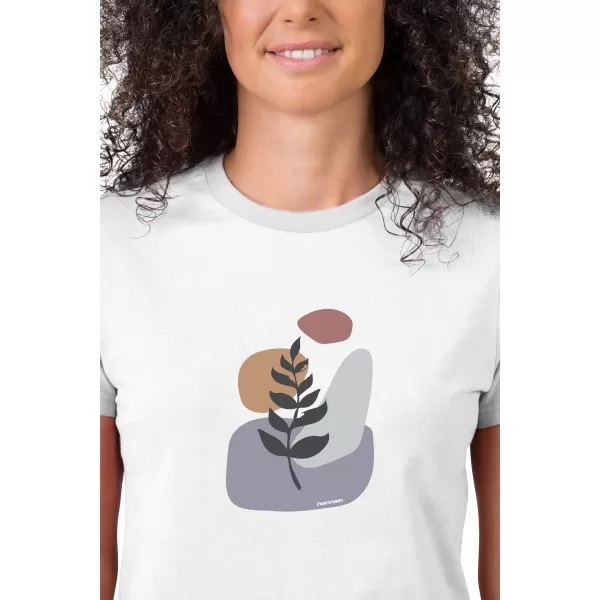  Tricou pentru femei HANNAH ARIA ALB 