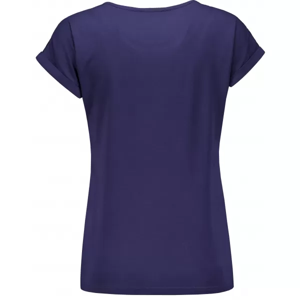  Tricou pentru femei KIXMI SAKURA ALBASTRU INCHIS 
