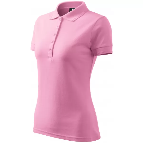  Tricou de damă cu guler ALTISPORT NoPrint NP/ALW012 ROZ 