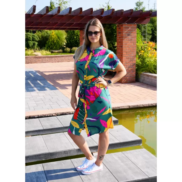  Rochie KIXMI SHANON VERDE 