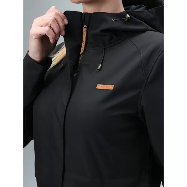  Palton softshell dama LOAP LACROSA SFW2401 NEGRU 