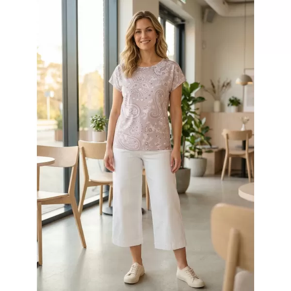  Tricou pentru femei SAM 73 MARGARITA WT 903 ROZ VECHI 