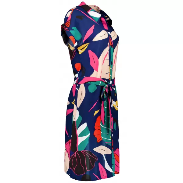 Rochie KIXMI SHANON ALBASTRU INCHIS 