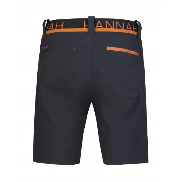 Pantaloni scurți pentru bărbați HANNAH NAIRI II ANTRACIT/PORTOCALIU 
