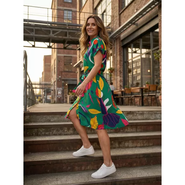  Rochie KIXMI SHANON VERDE 