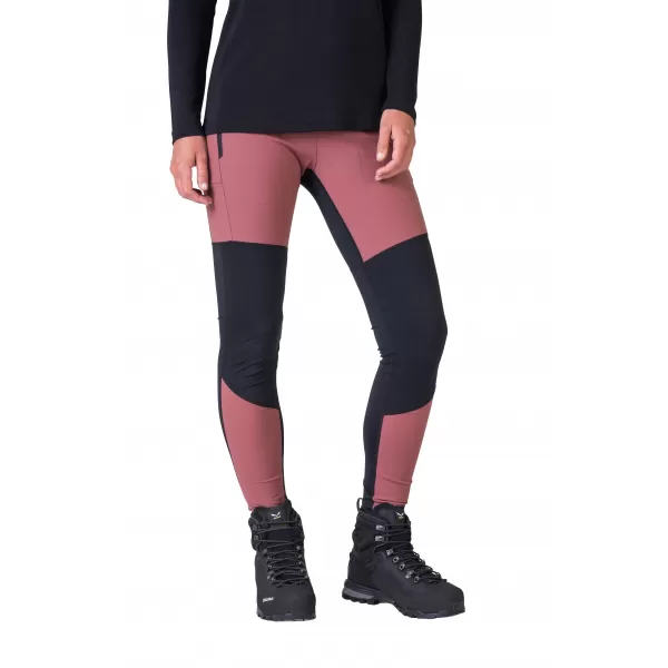  Jambiere de exterior pentru femei HANNAH ELISA PRO ANTRACIT/ROAN ROUGE 