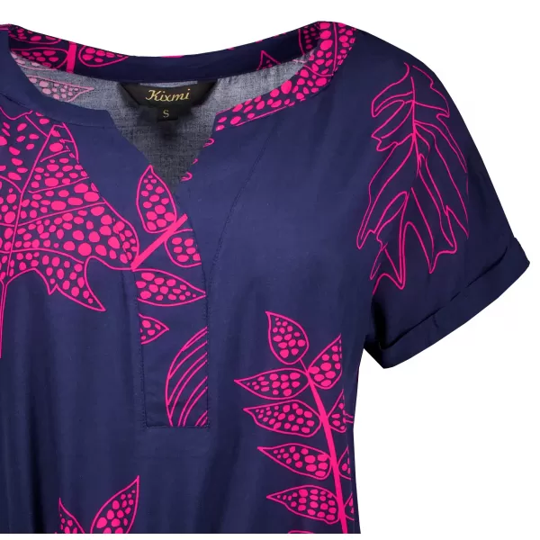 Rochie KIXMI SOFIA ALBASTRU INCHIS 