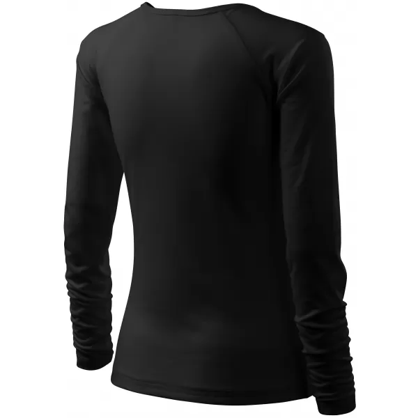  Tricou de damă cu mâneci lungi ALTISPORT NoPrint NP/ALW721 NEGRU 