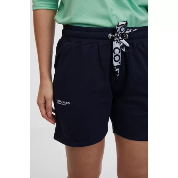  Pantaloni scurți de damă SAM 73 MALENA WS 791 ALBASTRU ÎNCHIS 