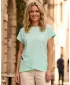 Tricou pentru femei SAM 73 CRISTAL WT 916 MENTĂ