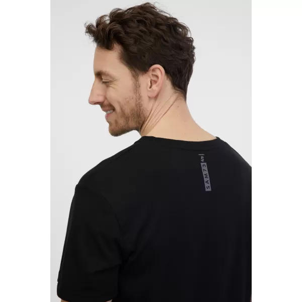  Tricou pentru bărbați SAM 73 FIDEL MT 844 NEGRU 