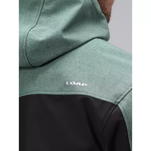  Jachetă softshell pentru bărbați LOAP LADAN SFM2401 VERDE 