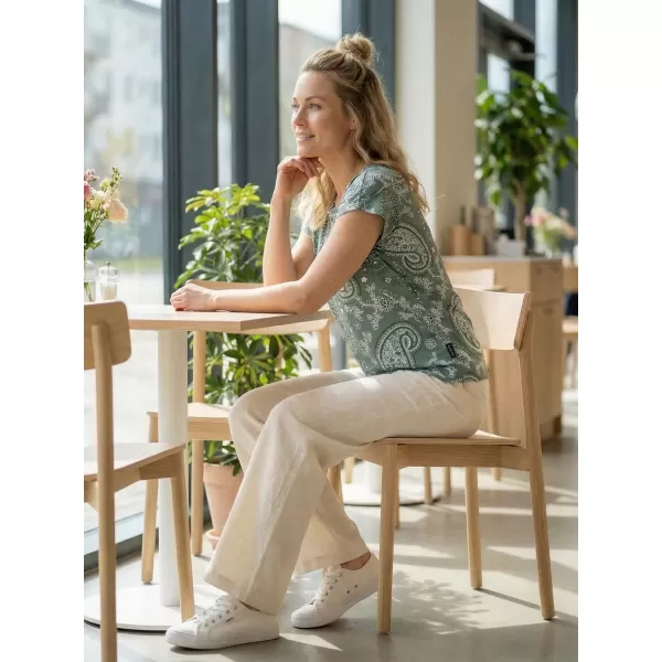  Tricou pentru femei SAM 73 MARGARITA WT 903 GRI VERZUI 