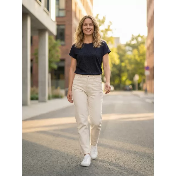  Tricou pentru femei SAM 73 NAZARENA WT 917 ALBASTRU ÎNCHIS 