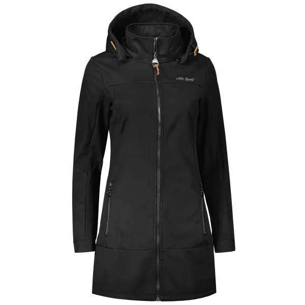  Palton softshell dama ALTISPORT CIARA NEGRU 