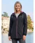 Geaca de dama ALTISPORT CHELSIE NEGRU ROZ