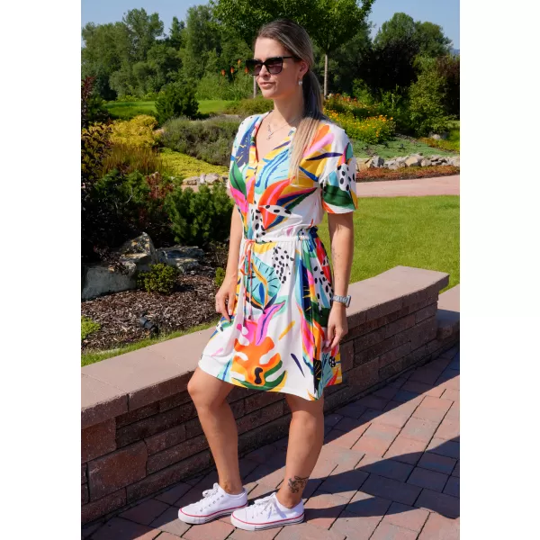  Rochie KIXMI SANDIE ALB 