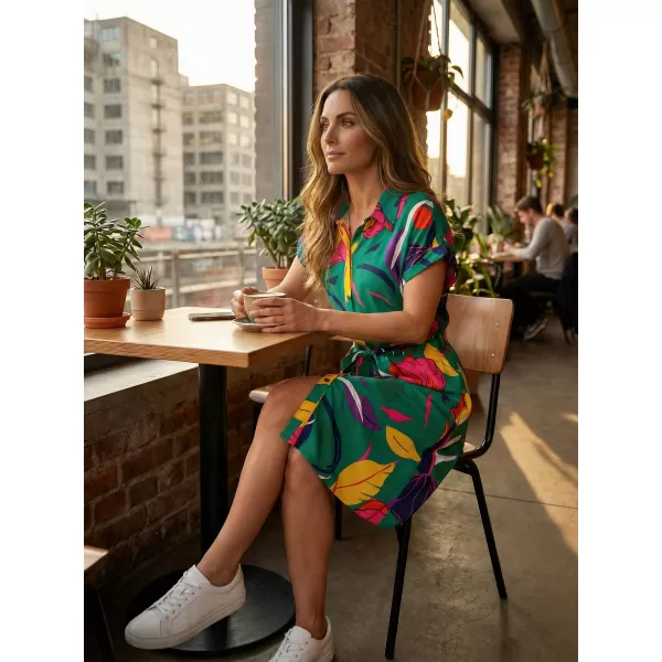 Rochie KIXMI SHANON VERDE 