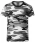 Tricou pentru copii ALTISPORT NoPrint NP/ALK941 GRI CAMUFLAJ
