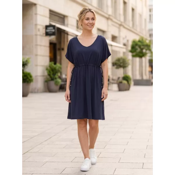  Rochie SAM 73 LEANDRA WZ 856 ALBASTRU ÎNCHIS 