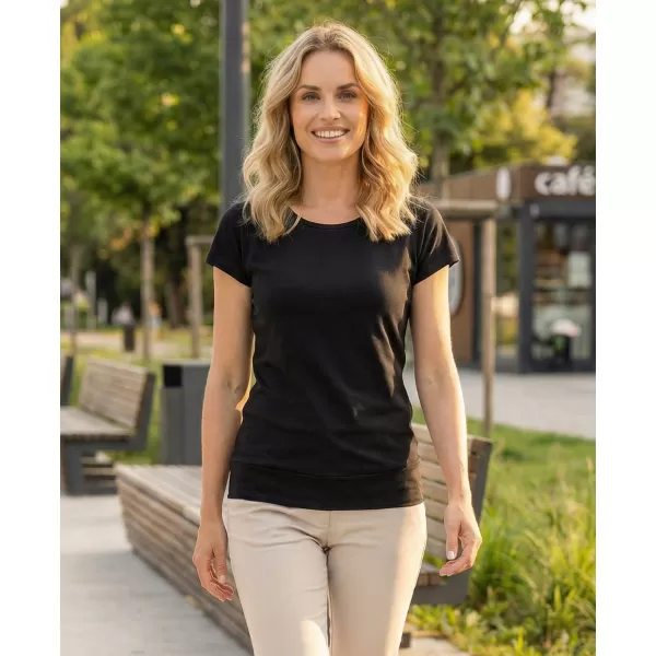  Tricou pentru femei ALTISPORT NoPrint NP/ALW021 NEGRU 