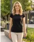 Tricou pentru femei ALTISPORT NoPrint NP/ALW021 NEGRU