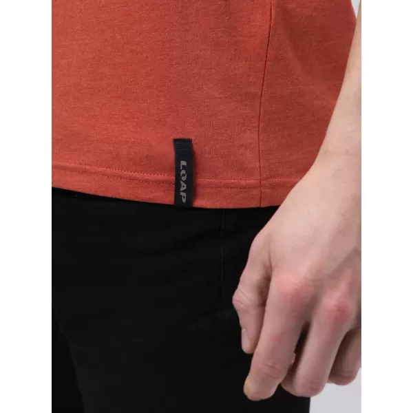 Tricou pentru bărbați LOAP BESNUR CLM2417 PORTOCALE 