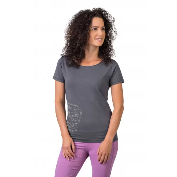  Tricou pentru femei HANNAH ZOEY II ASFALT 