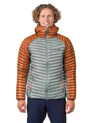 Jachetă pentru bărbați HANNAH MIO HOODY CĂDERE RUGINA/CRIN