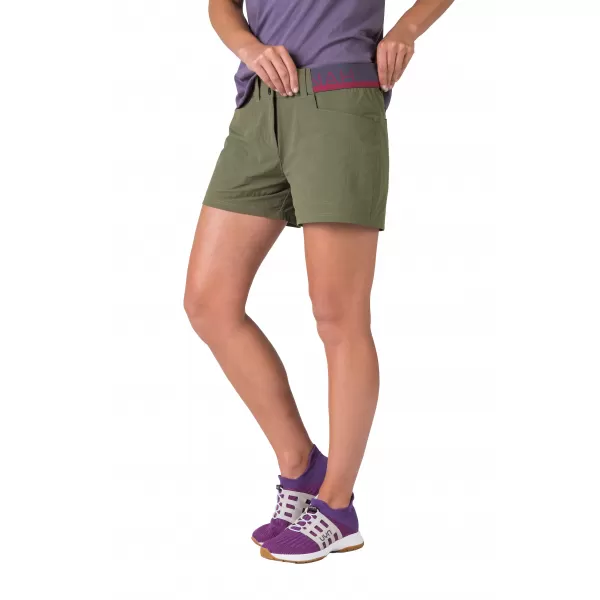  Pantaloni scurți de damă HANNAH NYLAH MĂSLIN MILITAR 