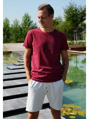 Tricou pentru bărbați ALTISPORT CADMAN ROȘU