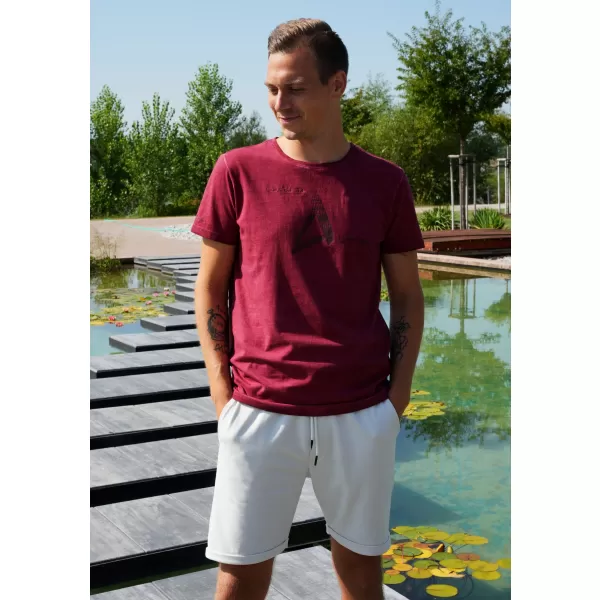  Tricou pentru bărbați ALTISPORT CADMAN ROȘU 