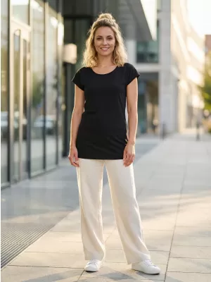 Tricou lung de damă ALTISPORT NoPrint NP/ALW321 NEGRU