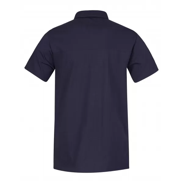  Tricou pentru bărbați cu guler HANNAH KAJAN ALBASTRU MAROCAN MEL 