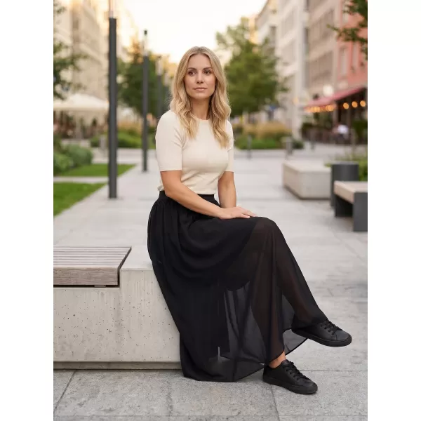  Fusta de dama SAM 73 EVELINA WZ 870 NEGRU 
