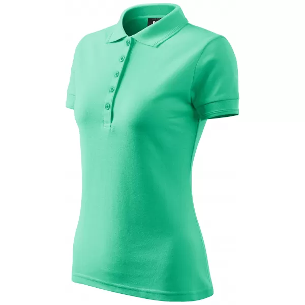  Tricou de damă cu guler ALTISPORT NoPrint NP/ALW012 MENTĂ 