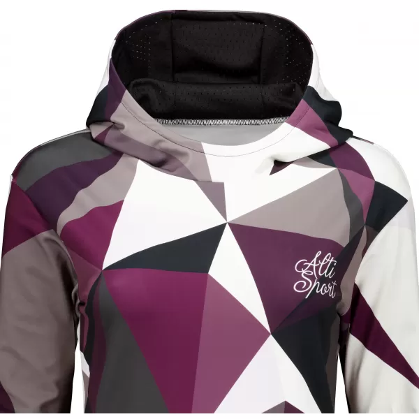  Hanorac funcțional premium pentru femei ALTISPORT VOJ/ALW007MI01 VIOLET 