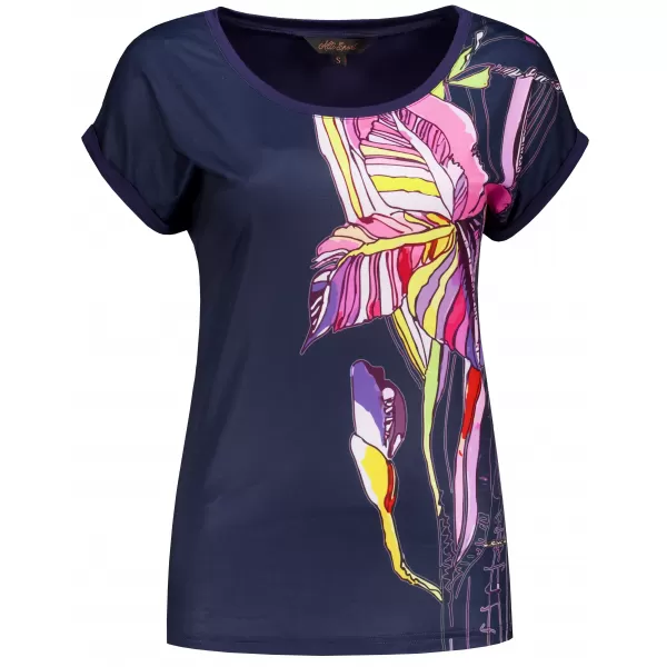  Tricou pentru femei ALTISPORT CELENA ALBASTRU INCHIS 