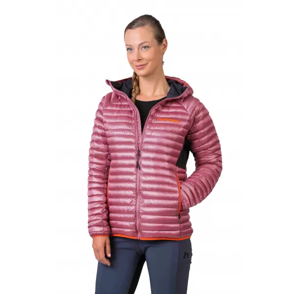  Geaca de dama HANNAH MANTIS HOODY CORAL SĂRUTAT DE SOARE 