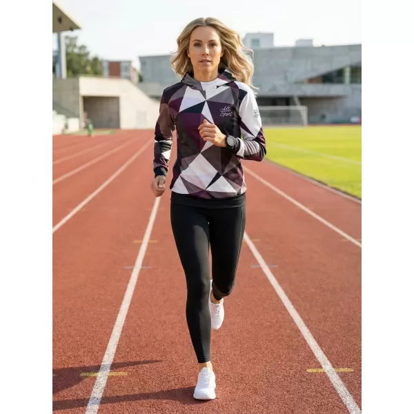 Hanorac funcțional premium pentru femei ALTISPORT VOJ/ALW007MI01 VIOLET 