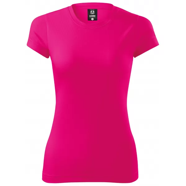  Tricou funcțional de damă ALTISPORT NoPrint NP/ALW041 ROZ NEON 