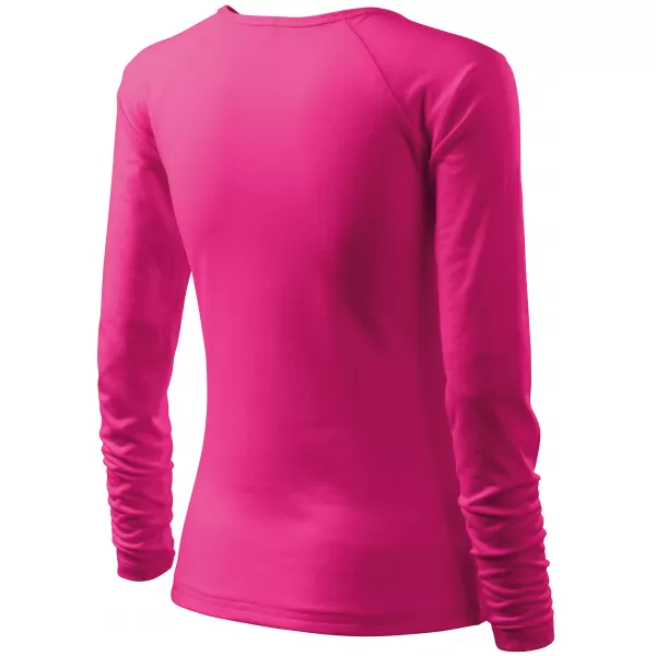  Tricou de damă cu mâneci lungi ALTISPORT NoPrint NP/ALW721 ZMEURĂ 