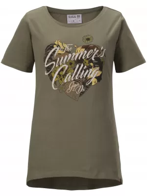 Tricou pentru femei KILLTEC GS 97 41502-762 MĂSLINE UȘOR