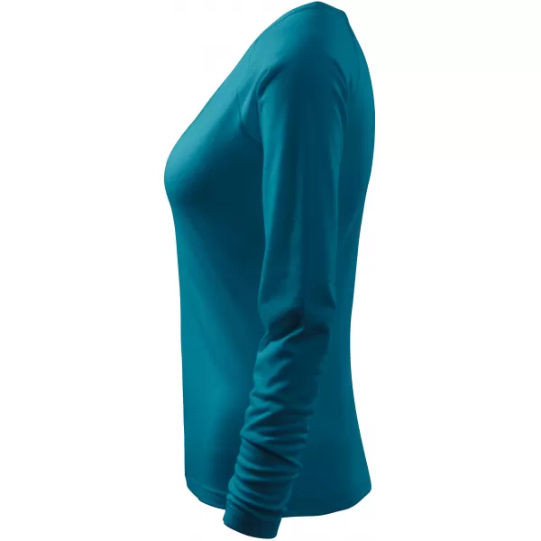  Tricou de damă cu mâneci lungi ALTISPORT NoPrint NP/ALW721 TURCOAZ ÎNCHIS 