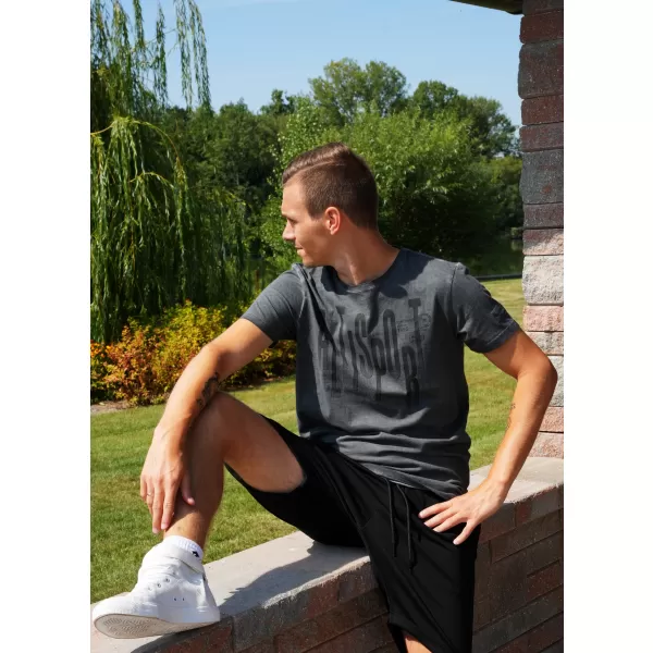  Tricou pentru bărbați ALTISPORT CARLSON GRI INCHIS 