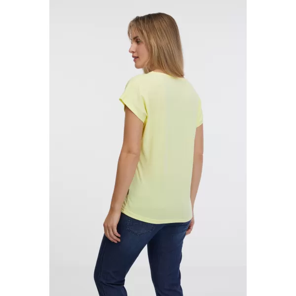  Tricou pentru femei SAM 73 CLORINDA WT 914 GALBEN DESCHIS 