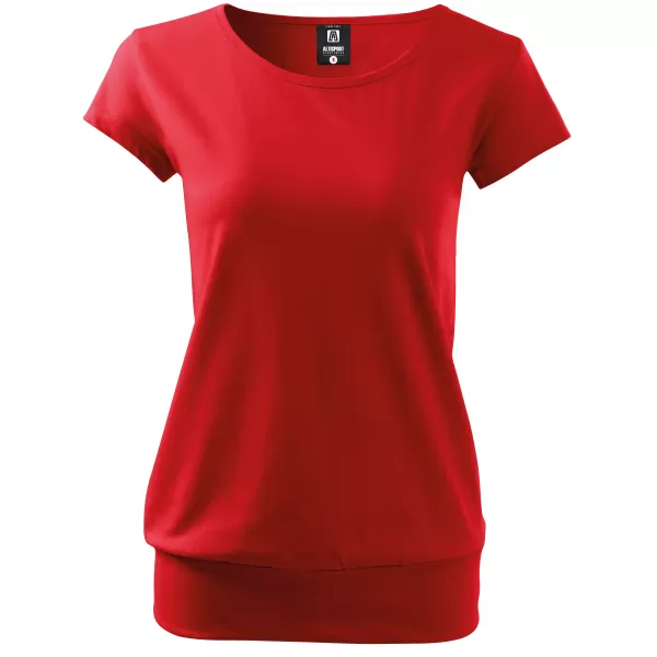  Tricou pentru femei ALTISPORT NoPrint NP/ALW021 ROȘU 