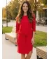 Rochie SAM 73 DORA WZ 857 ROŞU